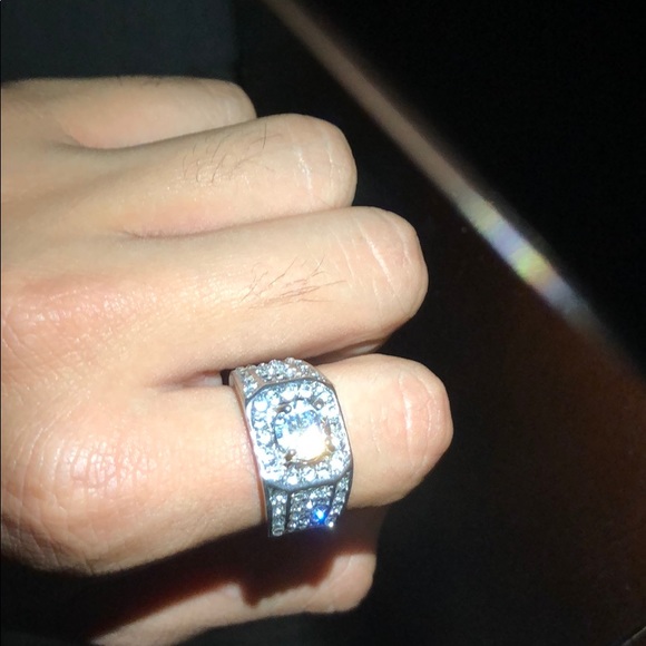 Men’s White gold ring - Picture 2 of 5